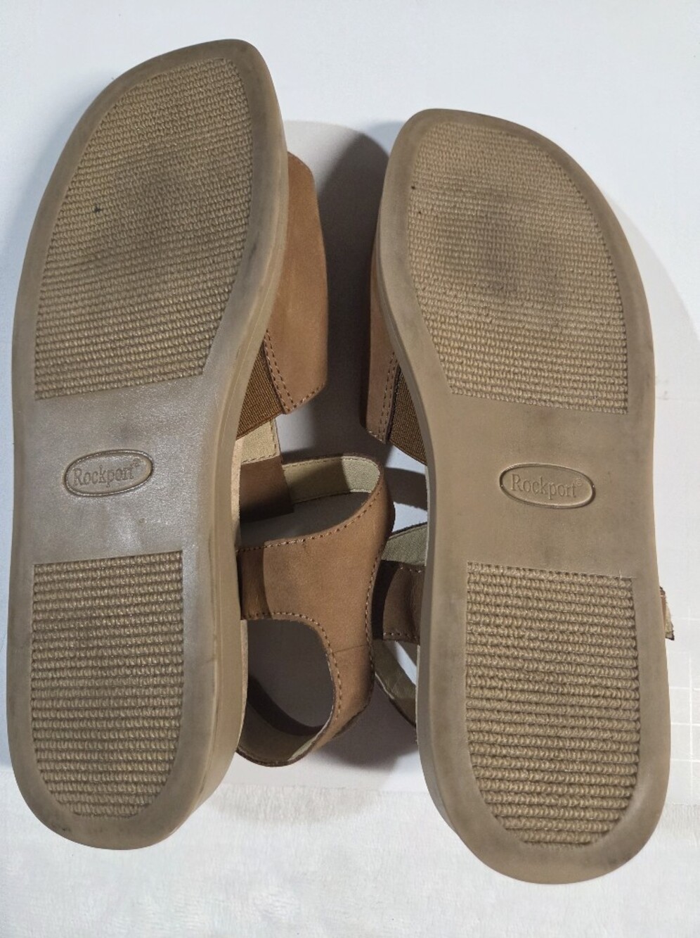 Rockport Brown Open-Toe Slingback Sandals - Picture 5 of 7